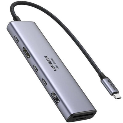 UGREEN  7-in-1 USB-C Hub with 4K@60Hz HDMI & 10Gbps Data | CM511 | 45521