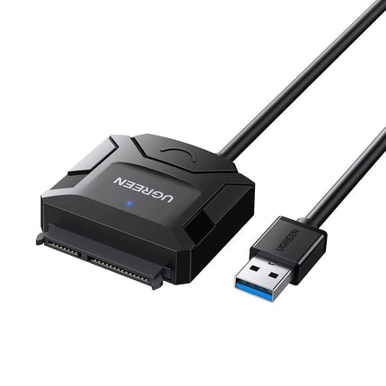 يوجرين محول USB 3.0 إلى SATA للأقراص الصلبة مع محول طاقة EU موديل | CR108 | 20611