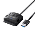 يوجرين محول USB 3.0 إلى SATA للأقراص الصلبة مع محول طاقة EU موديل | CR108 | 20611