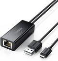 UGREEN Ethernet Adapter for Fire TV Stick, Micro USB to Ethernet Adapter | CR110 | 30985