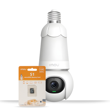 IMOU Bulb Cam 3MP Smart Wi-Fi PT Security Camera with E27 Socket – IPC-S6DP-3M0WEB-E27