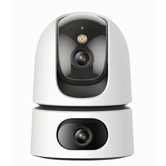 IMOU IPC-S20EP-6M0S Dual-Lens Indoor Security Camera Ranger Dual Pro| 6MP Ultra HD | 360° Pan & Tilt | Dual Lens Wide + Tele | Night Vision | Human Detection | Two-Way Audio | Wi-Fi | IMOU Life App