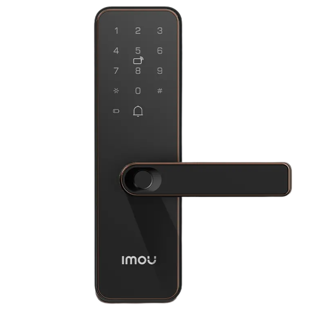 IMOU K1s-W Smart Door Lock | Wi-Fi & Bluetooth Access | Fingerprint & Password Unlock | Remote Control | Home Security