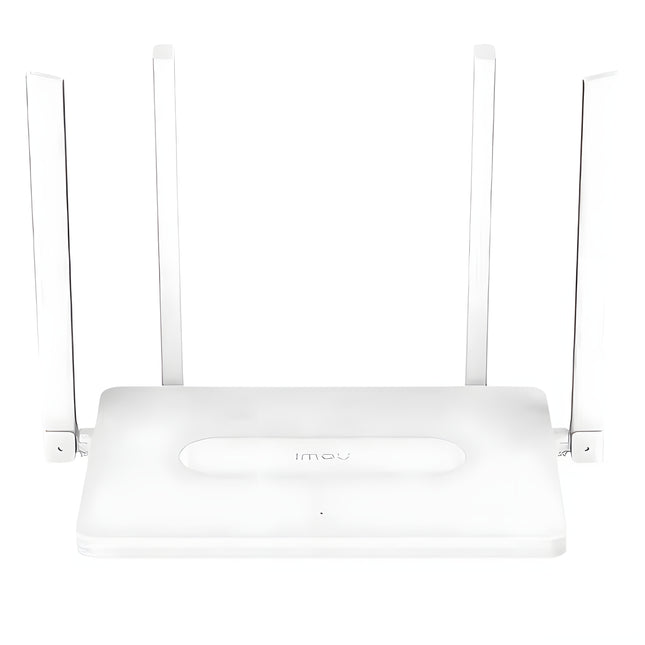IMOU HR12F-B | Dual-Band AC1200 Wi-Fi Router | 2.4 GHz & 5 GHz | 300 + 867 Mbps | 1 WAN + 3 LAN Ports | Guest Network | WPA2 Security | Ideal for Cameras & Smart Devices