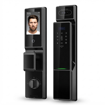 Tuya Smart 3D Face Recognition Door Lock with Fingerprint & Keypad – WiFi Smart Lock