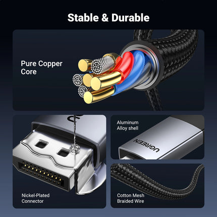 UGREEN Unidirectional DisplayPort to HDMI Cable 4K@60Hz | DP119