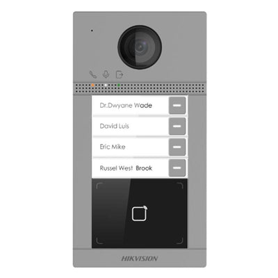 Hikvision DS-KV8413-WME1 4-Button IP Villa Door Station (1/2)