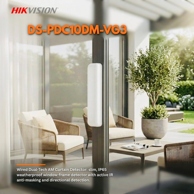Hikvision DS-PDC10DM-VG3 Wired Dual-Tech Curtain Detector (2/3)