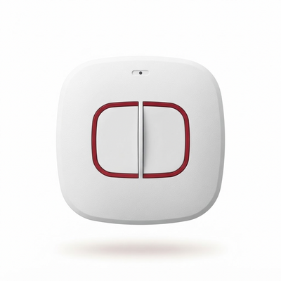 Hikvision AX PRO 433MHz Wireless Dual Emergency Panic Button – DS-PDEB2-EG2-WB