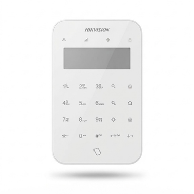Hikvision AX PRO Wireless LCD Keypad with Tag Reader – DS-PK1-LT-WB
