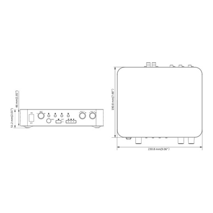 Hikvision DS-QAE1A80G1-VB/ST – dimensions