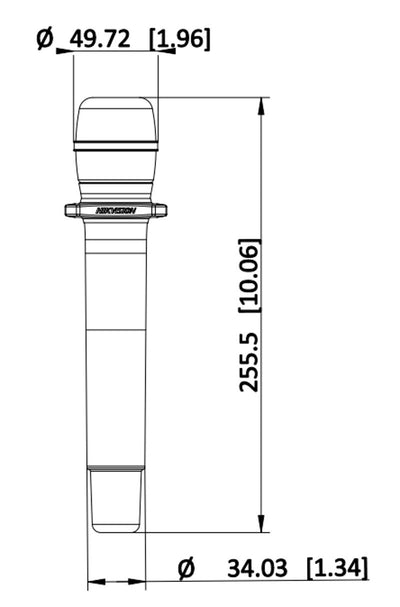 Hikvision DS-QAPMKHC2-2U – dimensions
