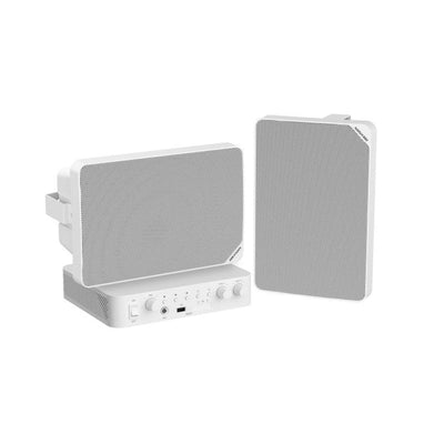 Hikvision DS-QAE0KA60120-2 60W Audio Kit with 2 Cabinet Speakers (1/2)