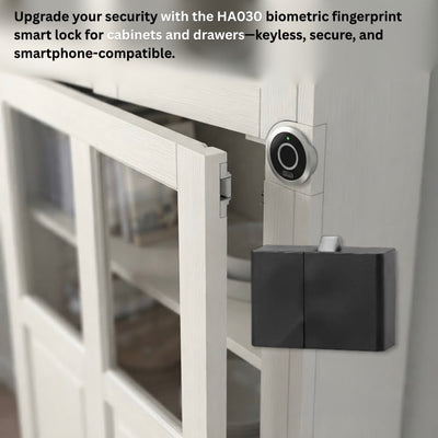 HA030 Biometric Fingerprint Cabinet Lock – Keyless Security Lock