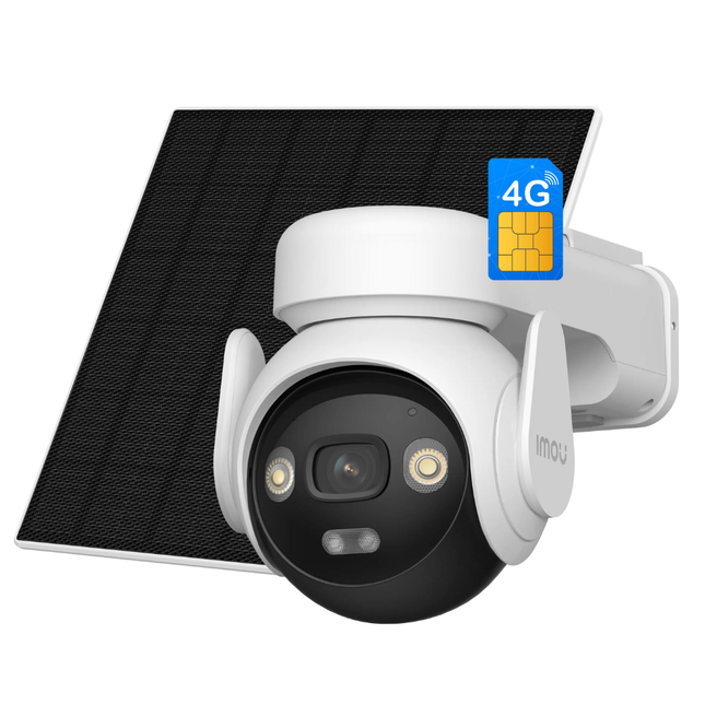 IMOU IPC-B7ED-5M0TEA-EU AOV PT 5MP 4G Outdoor Camera | Smart Home Security | Pan-Tilt | Night Vision | Motion Detection