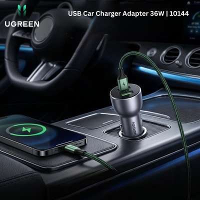UGREEN USB Car Charger Adapter 36W | 10144