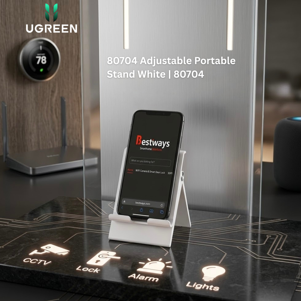 حامل UGREEN قابل للتعديل ومحمول (أبيض) | LP247 | 80704 حامل UGREEN قابل للتعديل ومحمول (أبيض) | LP247 | 80704
