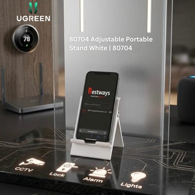 UGREEN LP247 Adjustable Portable Stand White | 80704