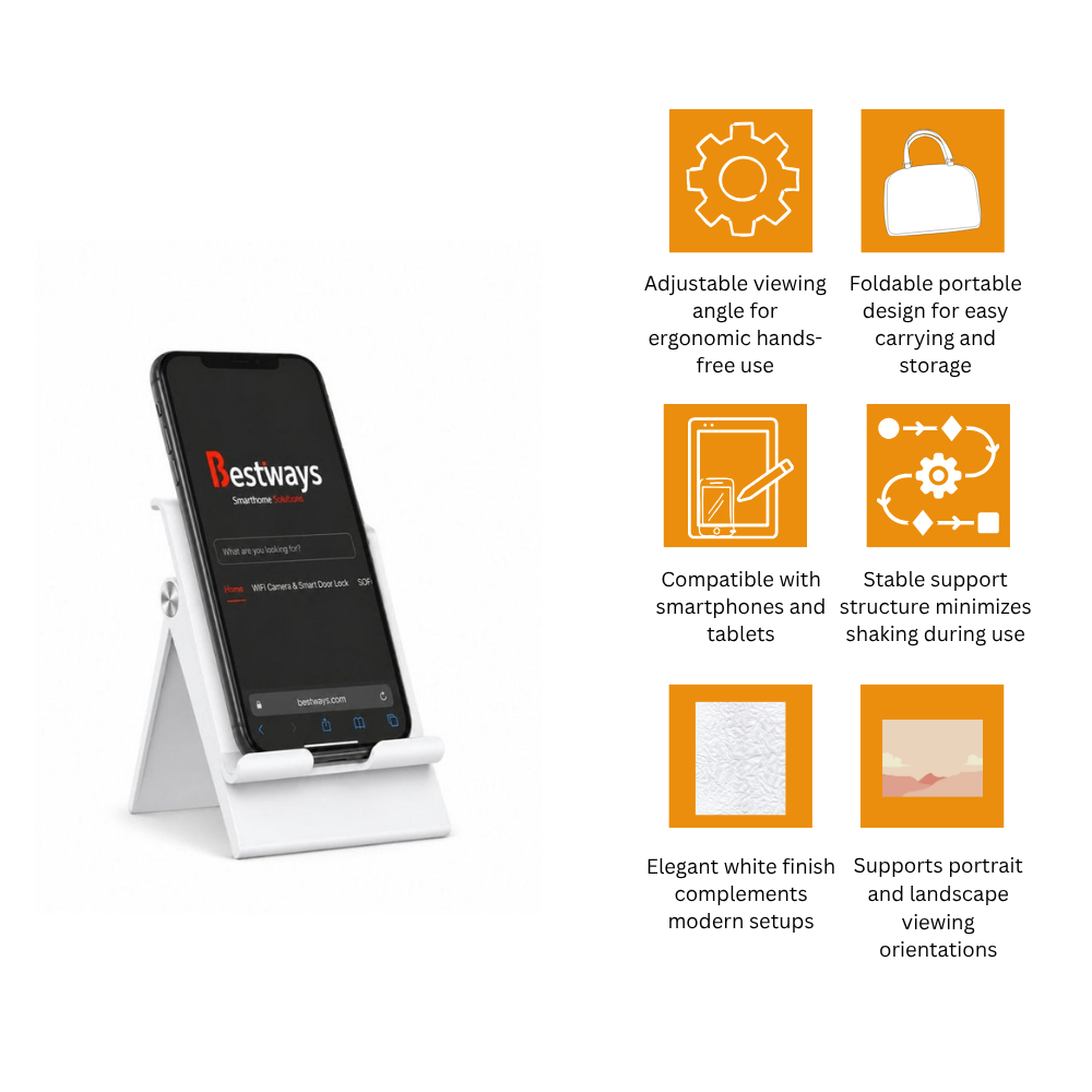 حامل UGREEN قابل للتعديل ومحمول (أبيض) | LP247 | 80704 حامل UGREEN قابل للتعديل ومحمول (أبيض) | LP247 | 80704