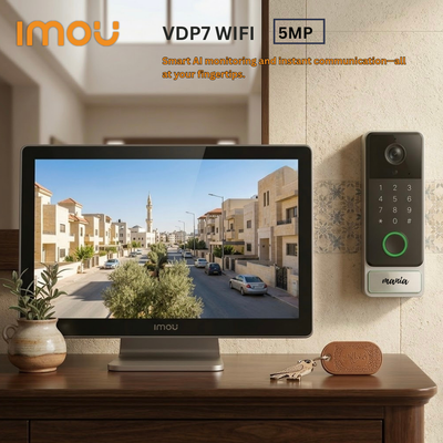 IMOU VDP7 انتركم فيديو ذكي بدقة 5MP مع شاشة لمس 7 إنش VO1-5M0R/VH1-7A0S