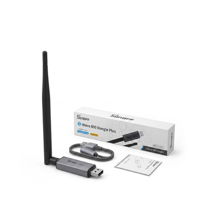 SONOFF Dongle-PZG23 USB Z-Wave 800 Dongle Plus | Long-Range Z-Wave Gateway for Home Assistant