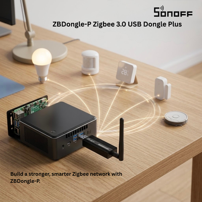 SONOFF ZBDongle-P Zigbee 3.0 USB Dongle Plus | Universal Zigbee Gateway for Home Assistant