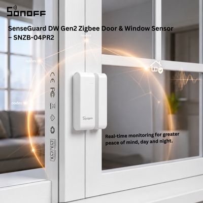 SenseGuard DW Gen2 Zigbee Door & Window Sensor – SNZB-04PR2