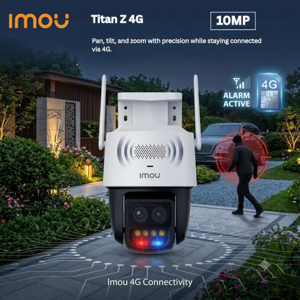كاميرا IMOU Titan Z 10MP 4G بعدستين للمراقبة الخارجية – IPC-S70ZP-10M0T-EU