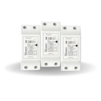 SONOFF RFR2 Smart Wi-Fi RF Bridge | 433MHz Compatible | Remote Control via eWeLink | 3 Pack