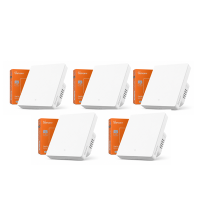 SONOFF ZBM5 مفتاح حائط ذكي Zigbee | مفتاح لمس زجاجي ذكي 1/2/3 Gang | تحكم عبر eWeLink والأوامر الصوتية | إصدار UK