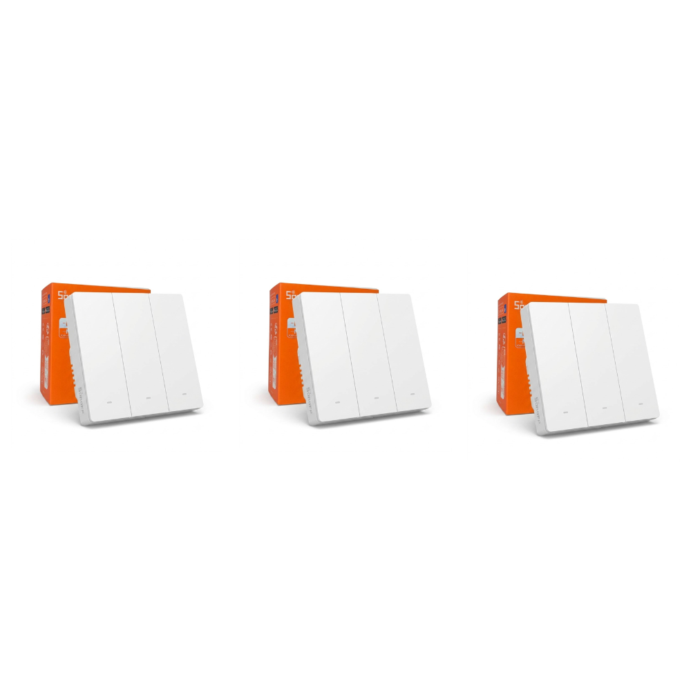 SONOFF ZBM5 Smart Wall Switch Series UK Size | Zigbee Smart Touch Switch | 1/2/3 Gang | 5 & 3 Pack SONOFF ZBM5 Smart Wall Switch Series UK Size | Zigbee Smart Touch Switch | 1/2/3 Gang | 5 & 3 Pack