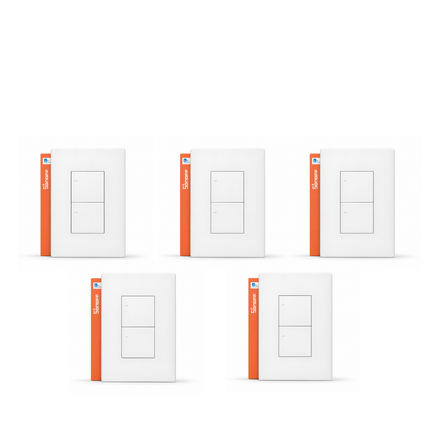 SONOFF ZBM5 Smart Wall Switch Series Magic Size | Zigbee Smart Touch Switch | 1/2/3 Gang | 5 & 3 Pack