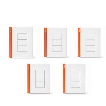 SONOFF ZBM5 Smart Wall Switch Series Magic Size | Zigbee Smart Touch Switch | 1/2/3 Gang | 5 & 3 Pack