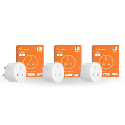 SONOFF Zigbee Smart Plug 13A | Power Monitoring Smart Socket | S60ZBTPG | 3 Pack