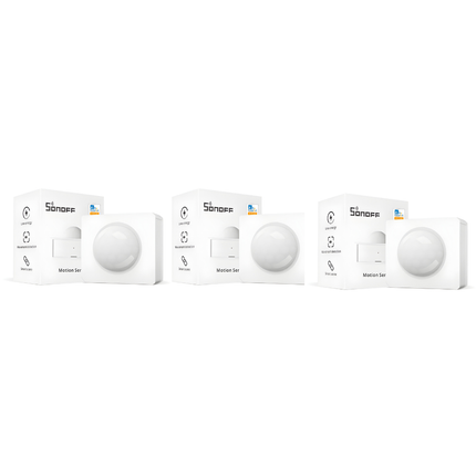 SONOFF Wireless Motion Sensor | 433MHz RF PIR Detector | PIR3-RF | 3 Pack