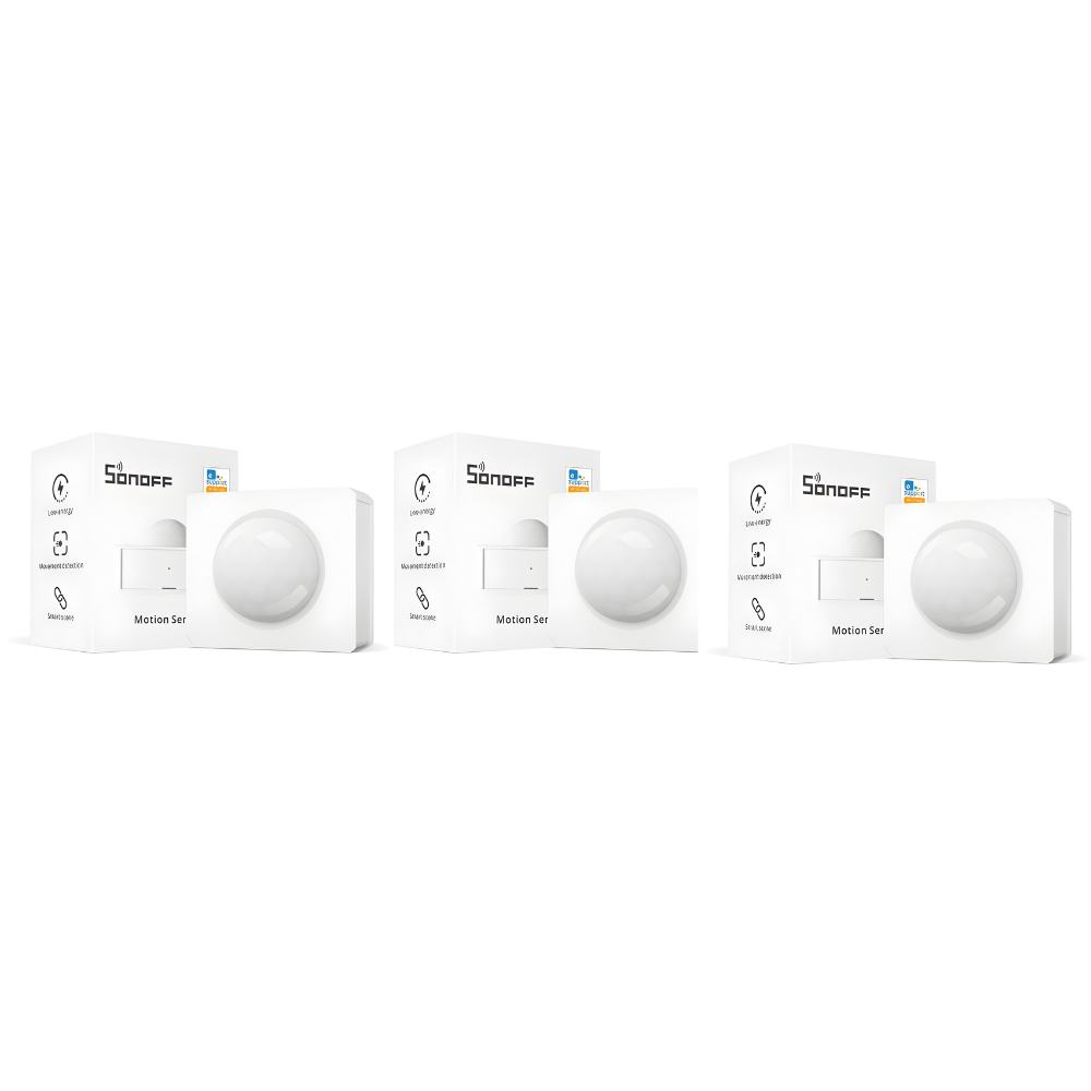 SONOFF Wireless Motion Sensor | 433MHz RF PIR Detector | PIR3-RF | 3 Pack SONOFF Wireless Motion Sensor | 433MHz RF PIR Detector | PIR3-RF | 3 Pack