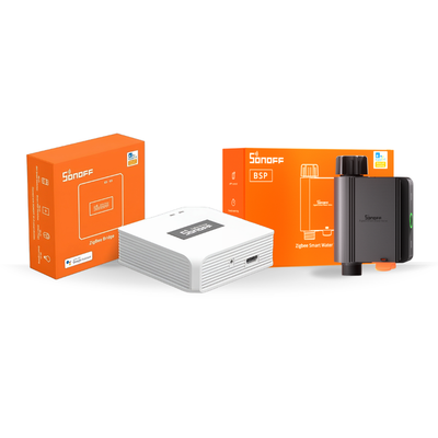 SONOFF Smart Irrigation Bundle | Zigbee Smart Water Valve + Zigbee Gateway Hub