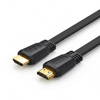 سلك HDMI من يوجرين مسطح بدقة ED015| 4K@60Hz 