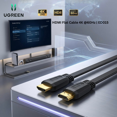 UGREEN HDMI Flat Cable 4K @60Hz | ED015