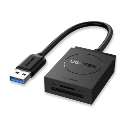 UGREEN SD Card Reader USB-A 3.0 Dual Slot Flash Memory Card Reader | 20250