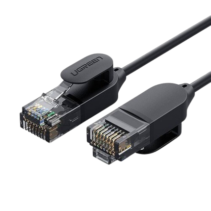 سلك يوجرين إيثرنت CAT 6A من النحاس النقي بقطر 2.8 مم (أسود) | NW122