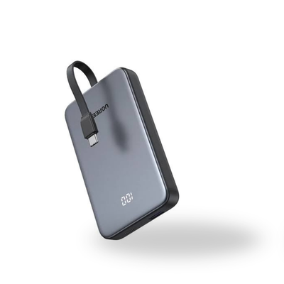 UGREEN 10000mAh 20W Power Bank with Built-in Cable | PB526 | 75161B