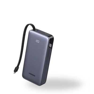 UGREEN Nexode Power Bank 20000mAh 45W with Built-in USB-C Cable | PB536 | 55988B