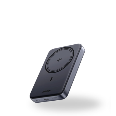 UGREEN Magnetic Qi2 Wireless Power Bank 10000mAh 30W + 15W | Space Gray | PB761 | 45763