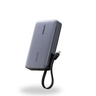 UGREEN 20000mAh 145W Power Bank with Built-in Cable | PB551 | 55992B