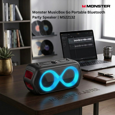 Monster MusicBox Go Portable Bluetooth Party Speaker | MS22132