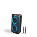 Monster Cycle 80W Bluetooth Party Speaker with Dual Wireless Microphones | MS22138