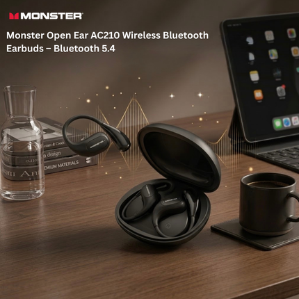 Monster Open Ear AC210 Wireless Bluetooth Earbuds – Bluetooth 5.4