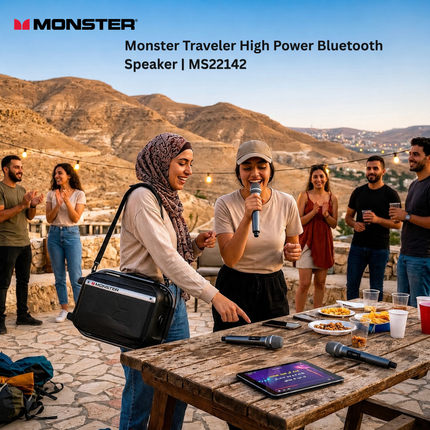 سماعة مونستر ترافيلر عالية الأداء بتقنية البلوتوث – MS22142