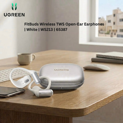 UGREEN FitBuds Wireless TWS Open-Ear Earphones | White | WS213 | 65387